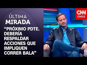 Seguridad: Axel Kaiser dice que próximo pdte. debería respaldar acciones que impliquen “correr bala”