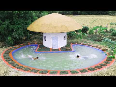 Living underground in real life building a hidden underground home with a secret swimming pool [Top]