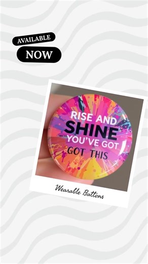 Who says your style can’t shout? Rock a Wearable Button for just $3 and let your personality pop! Pick your favorites, pin them on, and show the world what you’re all about! - Ready to shop? Check out the link in our bio! #WearableButtons #ExpressYourStyle #PinYourPersonality #FashionAccessories #UniquePins