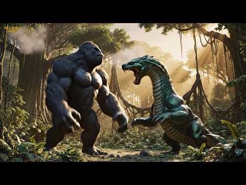 Millions Years Ago || Giant Ape vs Ancient Python – Epic Jungle Battle That Shakes the Earth!🦍🔥🐍