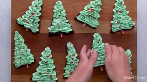 Christmas Tree Brownies