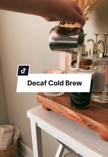 Decaf Cold Brew with Vanilla Cold Foam Recipe