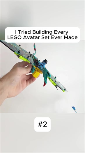 I Tried Building Every LEGO Avatar Set Ever Made