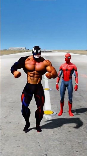 MUSCULAR VENOM SHOWING HIS BODY