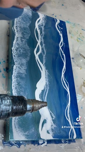 2K views · 30 reactions | Happy weekend! #karenhammondart #resin #epoxy #micapowder #art #beach #colors #instadaily #epoxydesign #fyp #instagood #homedesign #instalove #weekend | Karenhammondart | Facebook