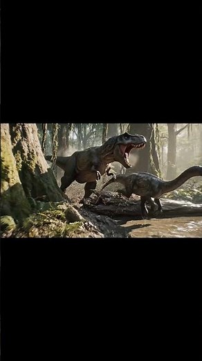 T-Rex Hunting Prey - Cinematic Short ✅