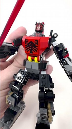 The Most Creative LEGO Star Wars Mech! #lego #legostarwars #starwars #darthmaul