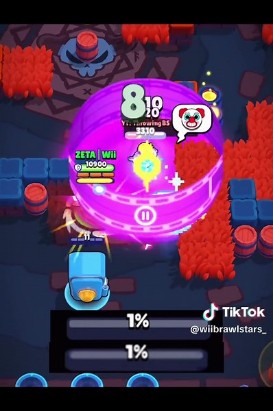 Brawl Stars Bibi Trickshot Clutch: 99% Win Rate