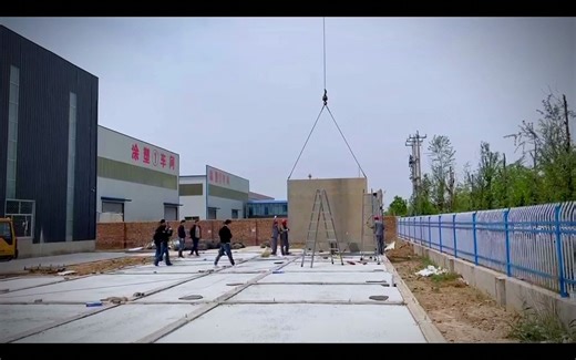 角部连接（NSPC) 装配式建筑三层别墅安装视频四