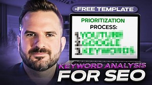 Keyword Analysis & Prioritization Google Sheets Template