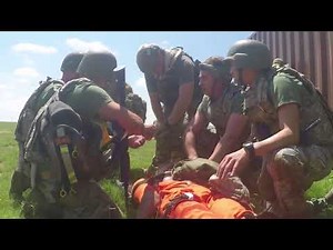 AIR FORCE Medics compete during Annual EMT Rodeo in military scenarios