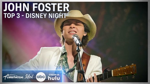 John Foster’s “Rainbow Connection” hit us right in the feels. 🐸 #americanidol #disneynight | American Idol