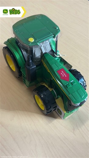 Quick and Easy to Open, Get Playing Fast Today!🚜💨 💚This John Deere Tractor Toy is Available through Target! Link in Bio #nature #adventure #besttoy #getoutside #outdoor
