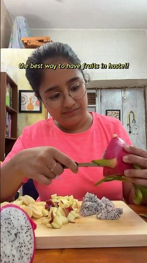 making *FRUIT CREAM* 🍉🍈 in the hostel! #minivlog #hostel