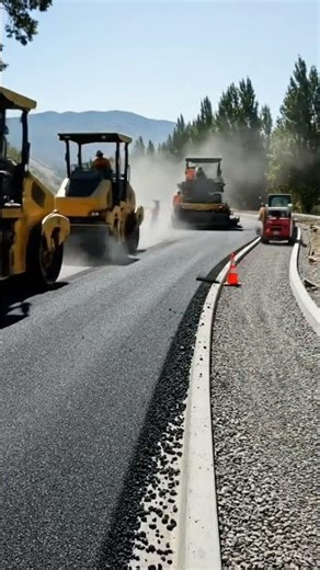Destroyed Hill Road Rebuilt from Scratch | Satisfying Road Construction Timelapse