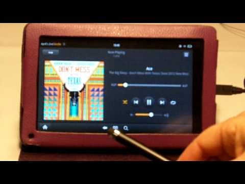 Playing Music on the Kindle Fire