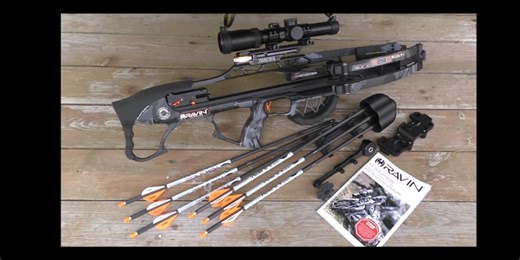 十字弓RAVIN R29X CROSSBOW ，展示和操作切勿模仿