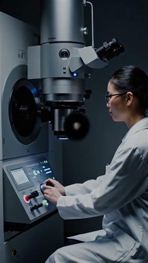 How to use Electrone Microscope | #shortfacts #facts #viral