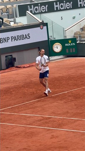 🎾 Alexandr Zverev | Roland Garros Winner 2026 | Practice before Final