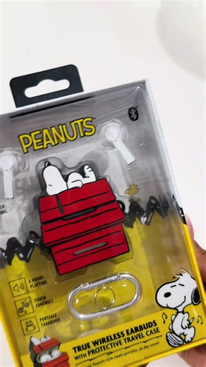Auriculares Inalámbricos con Estilo Peanuts