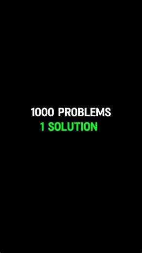 1000 problem 1 solution #5am #discipline #fitness