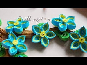 I Regret Not Trying This Simple Two Colors Quilling Flower Technique Sooner