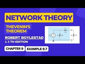 Introductory Circuit Analysis|Boylestad|Chapter 9|Example 9.7|Thevenin's Theorem