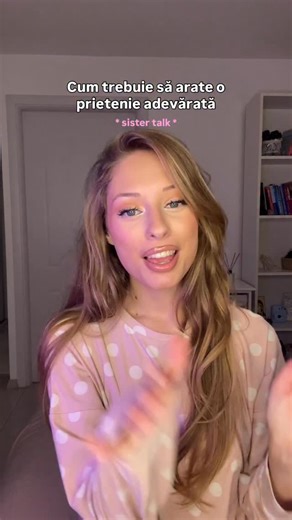 ANA-MARIA NISTOR on Instagram: "Tu ai o astfel de prietenă? Trimite-i acest video sau dă-i tag în comentarii🥰 #sistertalk #prieteni #prietenie #psihologie #dezvoltarepersonala"