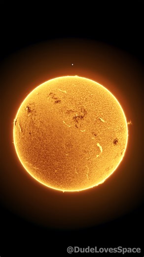 DudeLovesSpace on Instagram: "Extreme Sun Close up! Captured Through My Telescope #astronomy #space #solarsystem Behold the incredible size of our Sun! In this short, we begin with a full-disk view of the Sun’s, captured through my short focal length solar telescope, then zoom to extreme details captured with my main long focal length Solar telescope. Both telescopes were filming the same active region — giving you a true sense of just how massive and dynamic the Sun really is. This time-lapse s
