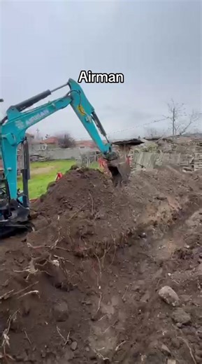 Airman ax19u mini ekskavatör. #makine #işmakinası #kepçe #ekskavatör #operatör