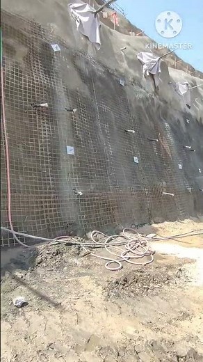 Wire Mesh Installation | Slope Stabilization #mohmanddam #cofferdam #hydropower #jetgrouting #mdhp