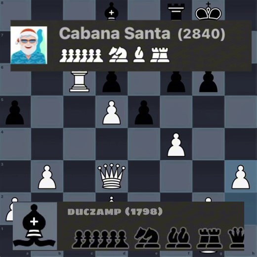 I beat cabana Santa #chess#60fps#fyp