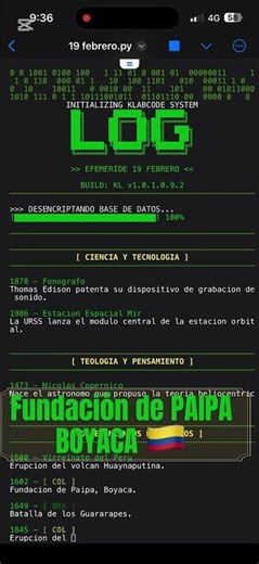 Así se ve en código el 19 de febrero ! Que esto no sabías ?