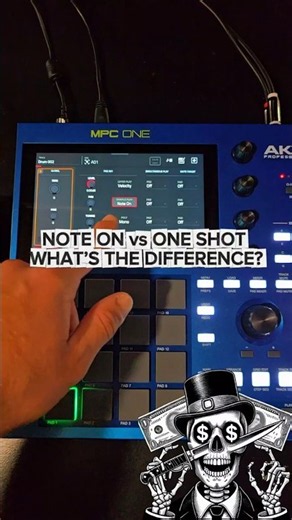 Note On vs One Shot. What's the Difference? MPC TIP #mpc #beatmaker