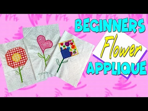 Easy Applique Flowers – Perfect for Quilts, Runners & More! | The Sewing Room Channel