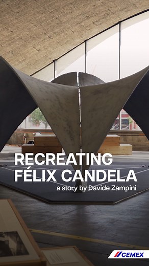 🏗️ Félix Candela's Oslo Botanical Garden Pavilion was once a complex challenge to build and cast. Last year, our Global Research & Development team successfully recreated this iconic double curvature structure, using an #innovative Folding Technique and Resilia, our metal-fiber reinforced #concrete. What if complex architectural designs could be built in just 24 hours? See how we worked on recreating this icon: bit.ly/3EL13kA | CEMEX