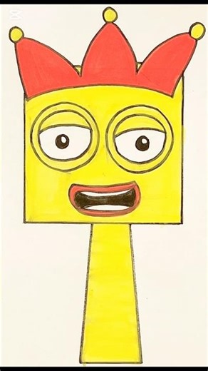 How to draw Number block 3 phase 2 From Sprunki oc #AwsKid’sForDrawing #Numberblocks3