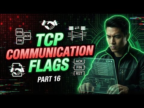 TCP Communication Flags Explained | SYN ACK FIN RST PSH URG | Beginner Guide hindi