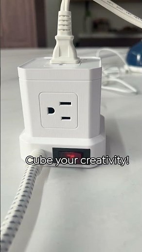 Tech Impressions Cube 9-Device Surge Protector with 10' Cord | HSN