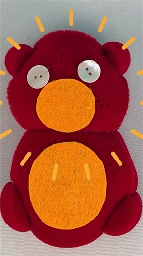 اصنع الدب بوبا بنفسك! 🐻 #أشغال_يدوية #كوكوميلون
