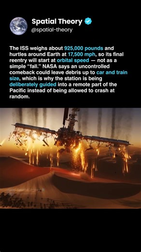 A Falling Space Station Could Bring 40% of Its Mass to Earth