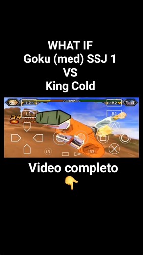 Goku (med) SSJ 1 vs King Cold | DBZ BT4 WHAT IF #aethersx2