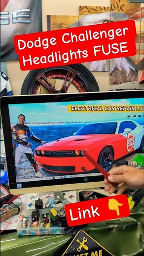 Dodge Challenger⚒️ Headlights Fuse 👉#dodge #challenger #mopar #fix #howto #easy #diy #headlights