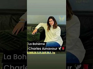 Charles Aznavour - La Bohème (Official Lyrics Video)