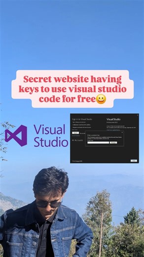 Abdullah🇵🇰 on Instagram: "Visual Studio trial expired,😨here's how to acess free If you’re a BSCS, BSIT, BSSE, BSAI student or a freelancer using Visual Studio or VS Code, this confusion wastes your time and money. Here’s the truth nobody explains properly: ✨ Visual Studio Code is 100 percent FREE and never expires ✨ No risky downloads ✨ No license stress But somehow issue solved, in the website techaid24.com you can get all the keys for your vs code versions. In this reel, I show you the way 