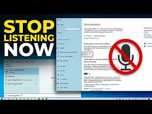 How to Turn off Laptop Voice Command (Easy Windows Fix)