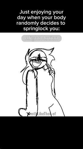 THAT time of the month again / TW:pink blood/#animation#SmthLikeThatof#relatable#fypシ