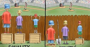 BPR’s top cartoons of the day: Equality vs. Equity