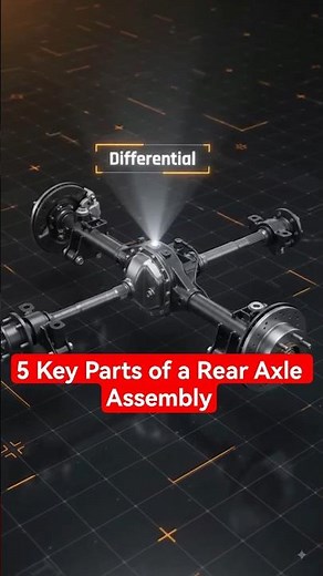 5 Key Parts of a Rear Axle Assembly
