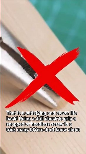 How to Remove a Screw with NO HEAD (Quick & Easy)